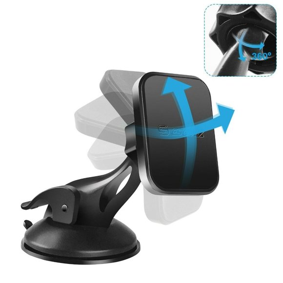 New universal magnetic car holder mount for iPhone, Samsung, and Android - Picture 3 of 8